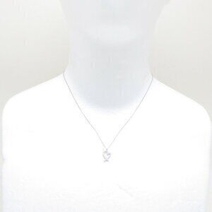 Tiffany Loving Heart Diamond Necklace White